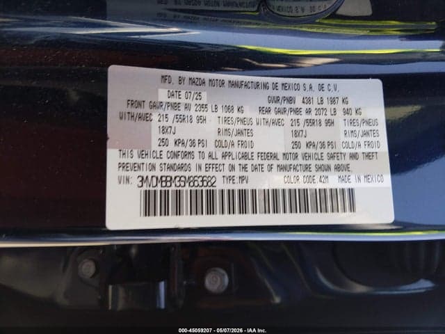 2025 MAZDA CX-30 2.5 S SELECT SPORT 9