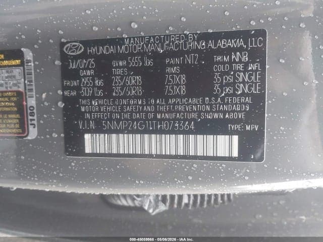 2026 HYUNDAI SANTA FE HYBRID SEL 9