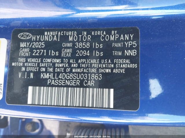 2025 HYUNDAI ELANTRA SE 9
