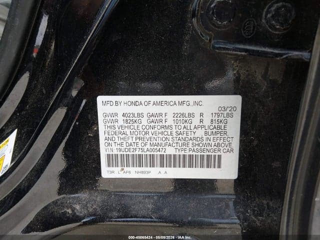 2020 ACURA ILX 9