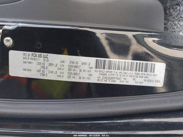 2019 DODGE GRAND CARAVAN SE PLUS 9