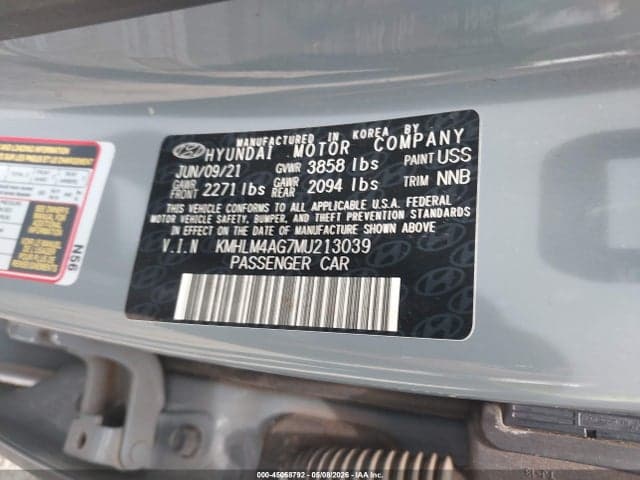 2021 HYUNDAI ELANTRA SEL 9