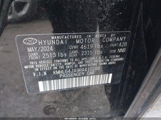 2024 HYUNDAI SONATA SEL 9