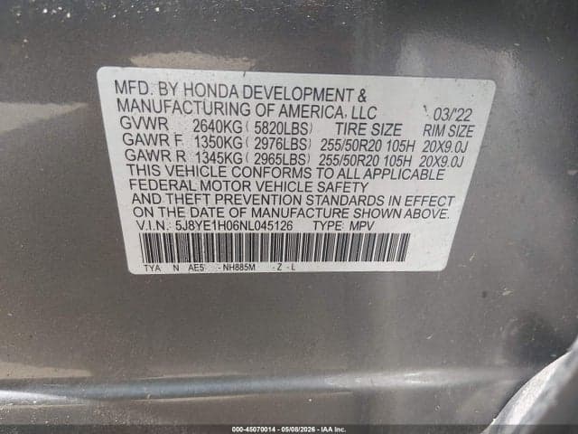 2022 ACURA MDX A-SPEC PACKAGE 9