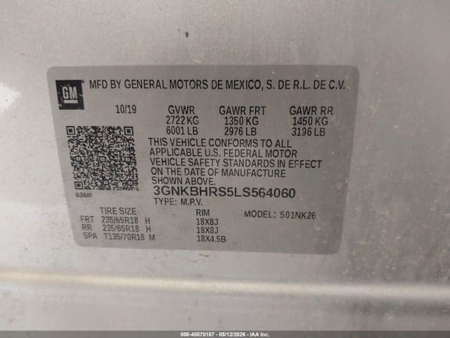 2020 CHEVROLET BLAZER AWD 2LT 9