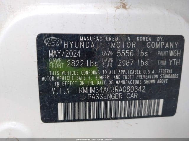 2024 HYUNDAI IONIQ 6 SEL 9