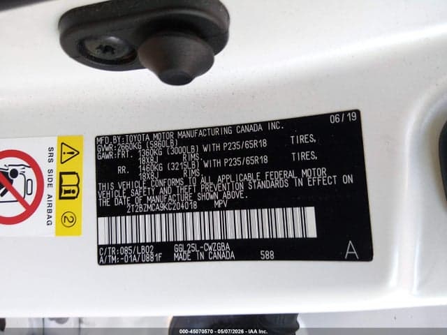 2019 LEXUS RX 350 9