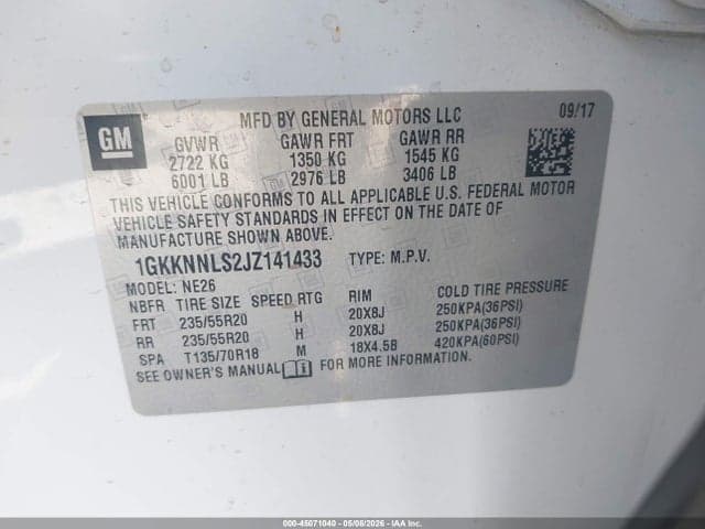 2018 GMC ACADIA SLT-2 9