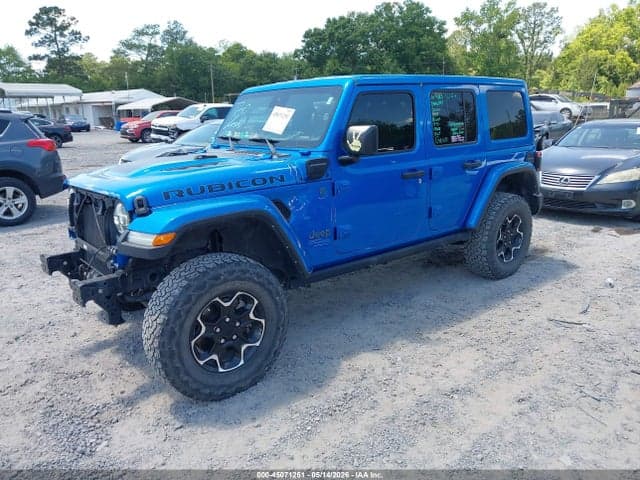 2021 JEEP WRANGLER 4XE UNLIMITED RUBICON 4X4 2