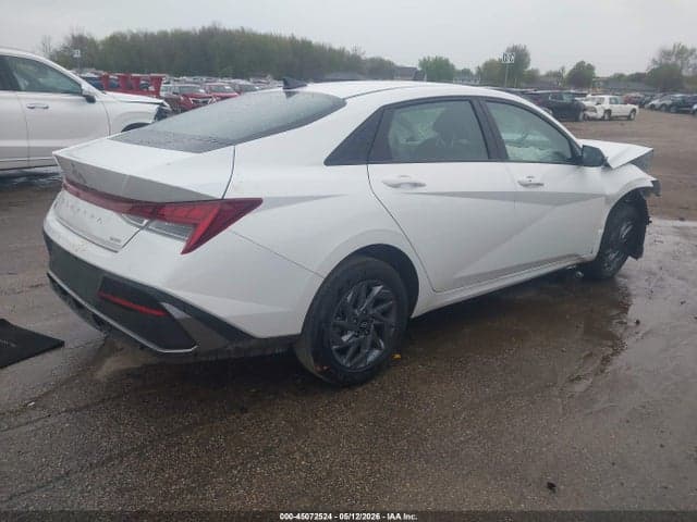 2025 HYUNDAI ELANTRA HYBRID BLUE 4