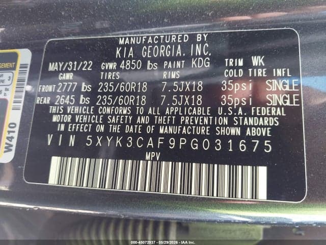 2023 KIA SPORTAGE EX 9