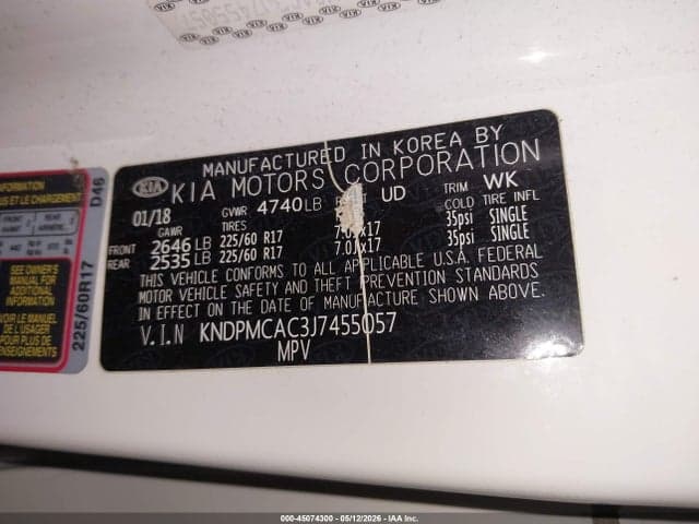 2018 KIA SPORTAGE LX 9