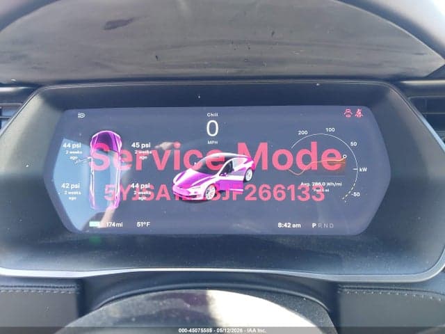 2018 TESLA MODEL S 100D/75D/P100D 8
