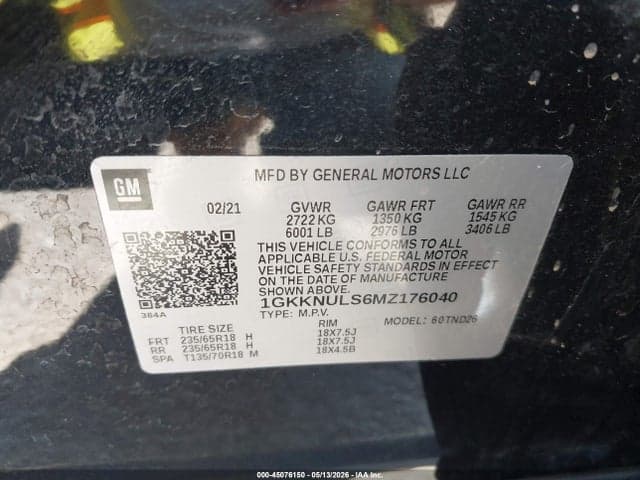 2021 GMC ACADIA AWD SLT 9