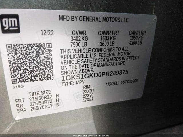 2023 GMC YUKON XL 2WD SLT 9