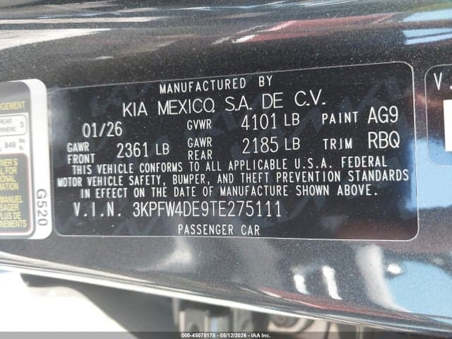 2026 KIA K4 GT-LINE 9