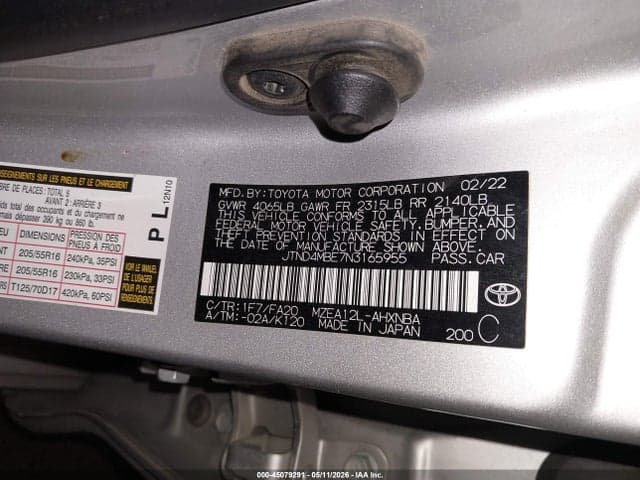 2022 TOYOTA COROLLA SE 9