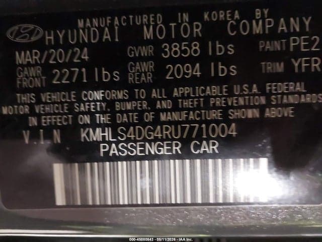 2024 HYUNDAI ELANTRA SEL 9