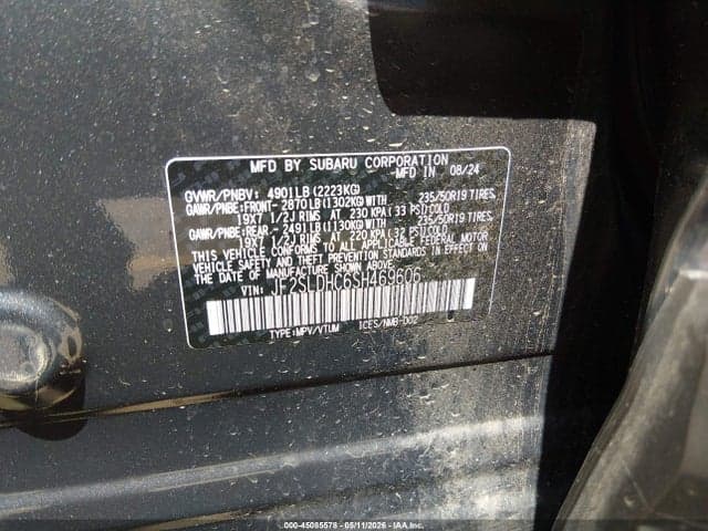 2025 SUBARU FORESTER SPORT 9