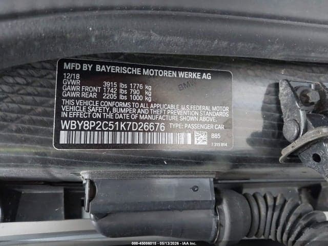 2019 BMW I3 120AH 9