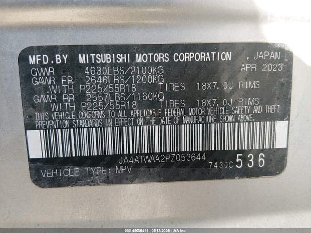 2023 MITSUBISHI ECLIPSE CROSS SEL S-AWC 9