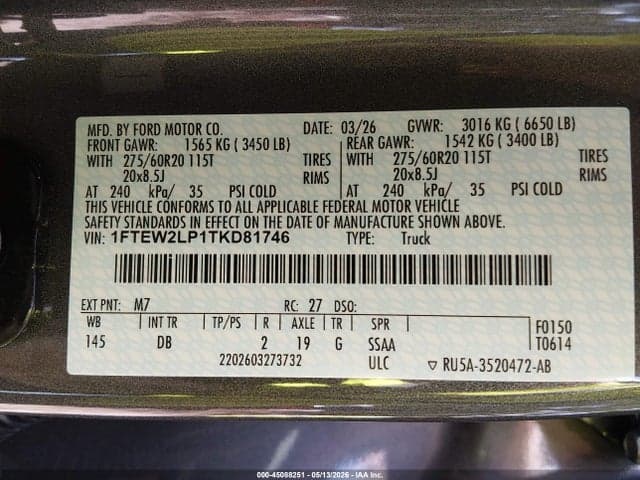 2026 FORD F-150 STX 9
