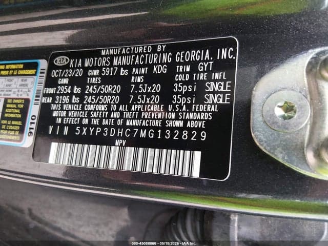 2021 KIA TELLURIDE EX 9