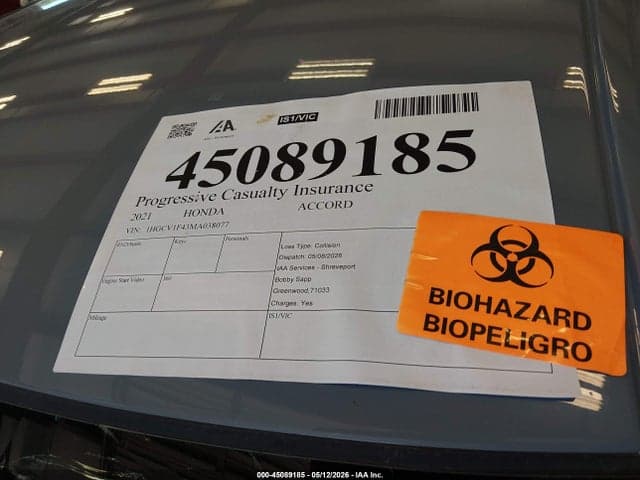 2021 HONDA ACCORD SPORT SPECIAL EDITION 8