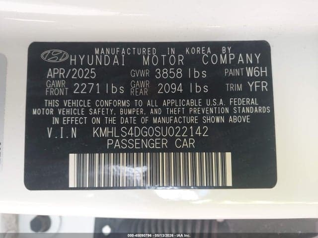 2025 HYUNDAI ELANTRA SEL CONVENIENCE 9