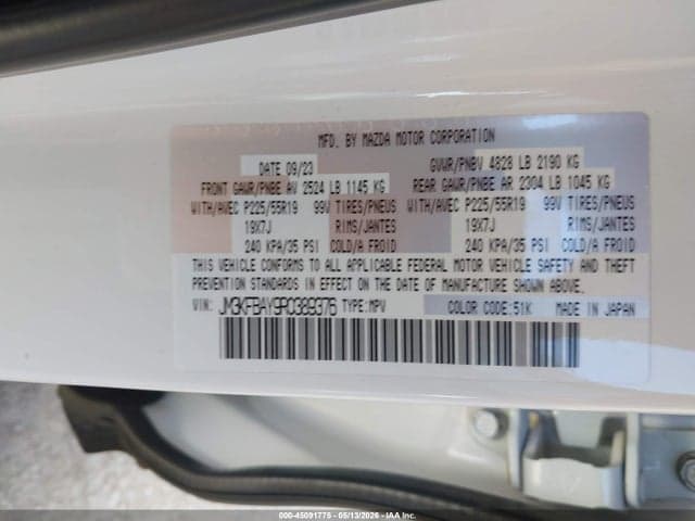 2024 MAZDA CX-5 2.5 CARBON TURBO 9