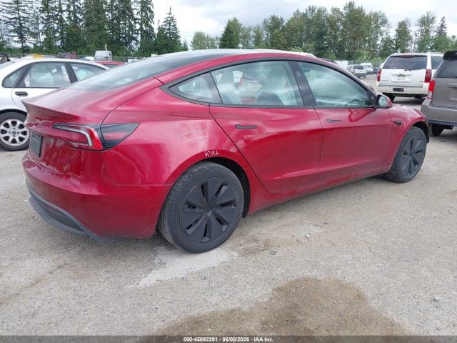 2025 TESLA MODEL 3 LONG RANGE REAR-WHEEL DRIVE/STANDARD REAR-WHEEL DRIVE 4