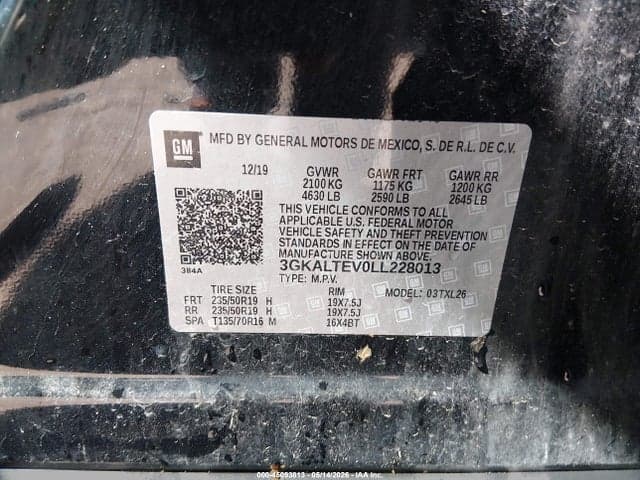 2020 GMC TERRAIN AWD SLE 9