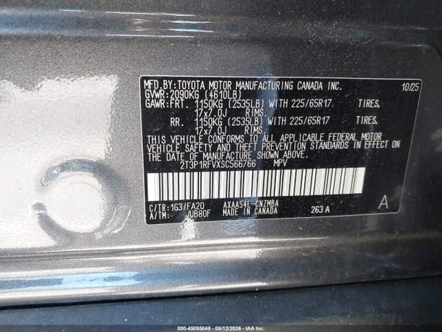 2025 TOYOTA RAV4 XLE 9