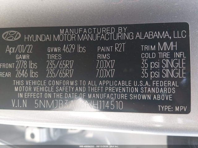 2022 HYUNDAI TUCSON SEL 9