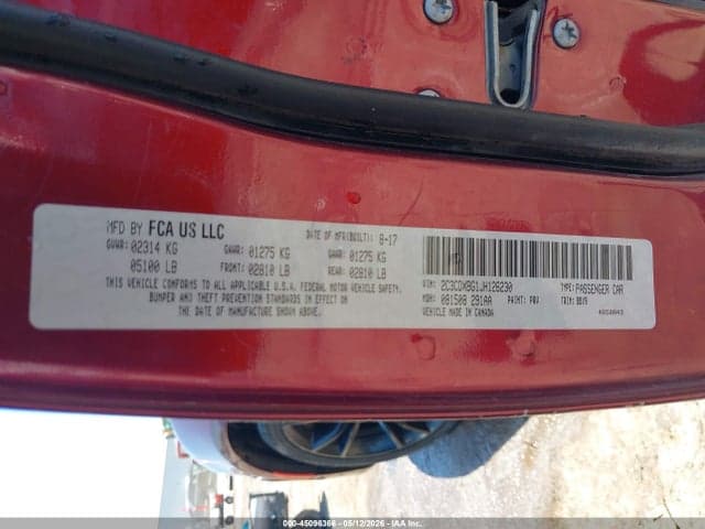 2018 DODGE CHARGER SXT RWD 9