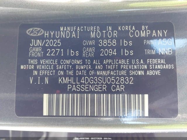 2025 HYUNDAI ELANTRA SE 9