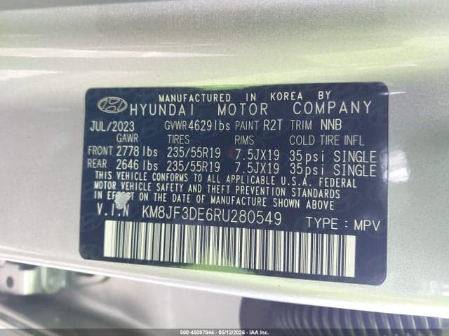 2024 HYUNDAI TUCSON XRT 9