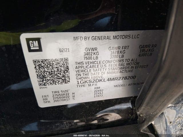 2021 GMC YUKON 4WD DENALI 9