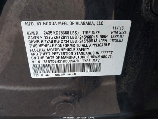 2017 ACURA MDX 9