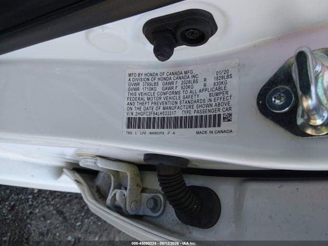 2020 HONDA CIVIC LX 9