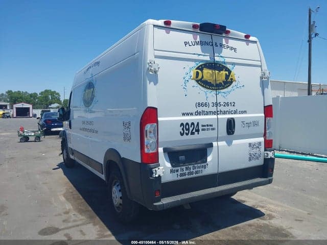2022 RAM PROMASTER 2500 HIGH ROOF 159 WB 4