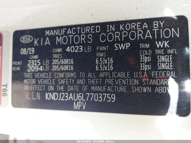 2020 KIA SOUL LX 9
