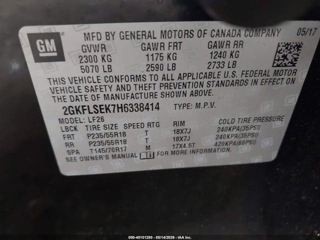 2017 GMC TERRAIN SLE-1 9