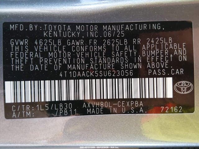 2025 TOYOTA CAMRY XSE 9
