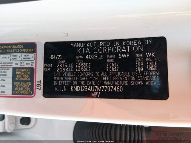 2021 KIA SOUL S 9