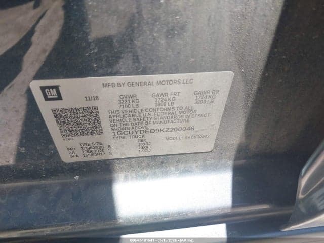 2019 CHEVROLET SILVERADO 1500 LT 10