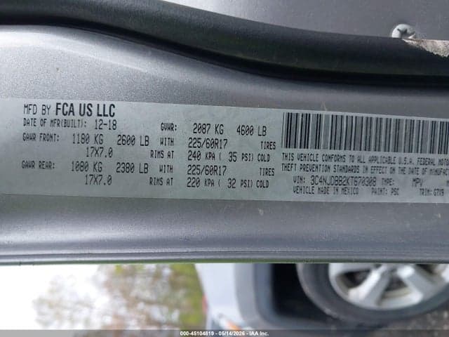 2019 JEEP COMPASS LATITUDE 4X4 9