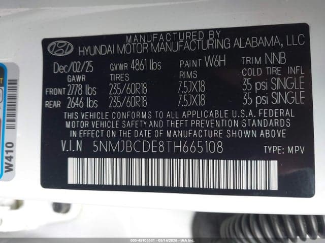 2026 HYUNDAI TUCSON SEL 9