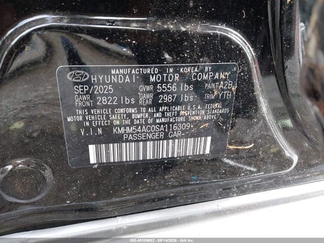 2025 HYUNDAI IONIQ 6 LIMITED 9