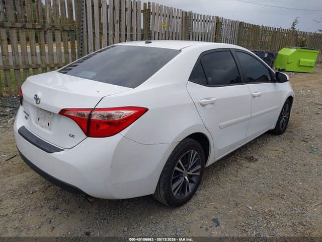 2017 TOYOTA COROLLA LE 4